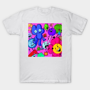 BFDI Character Mix T-Shirt